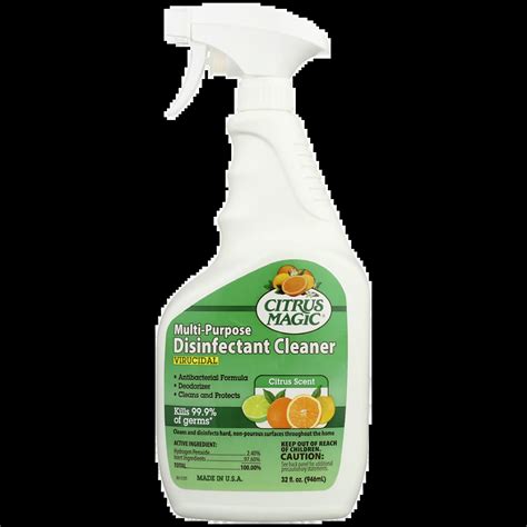 Citrus magic versatile disinfectant cleaner